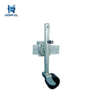 HOMFUL en acier au carbone yacht bateau remorque jack roulement 2000LBS ascenseur portatif de voiture jack