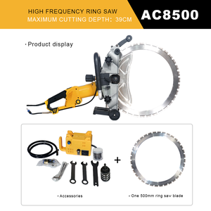 AC8500 500mm coupeurs de béton électriques 390mm profondeur de coupe <span class=keywords><strong>Machine</strong></span> de découpe murale scie à anneau 8800w - Product Image 6