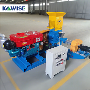 Machine extrudeuse d'aliments pour animaux de compagnie au diesel pour chiens, chats, poissons flottants, équipement de traitement des aliments pour animaux de ferme avec moteur puissant - Product Image 6