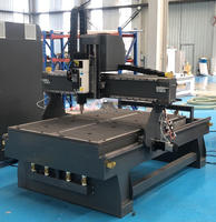4*8 5*10 Changeur d'outils linéaire automatique CNC Router Machine avec système de contrôle DSP pour sculpture et gravure sur bois