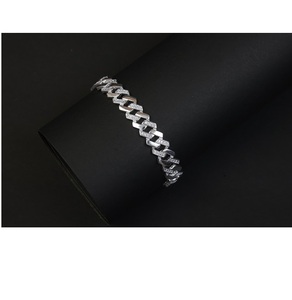 สร้อยข้อมือเงินแท้ 64% ดีไซน์เรียบหรูสำหรับทุกเพศ พร้อมเคลือบโรเดียม SATVA SILVER สไตล์ร่วมสมัย - Product Image 2