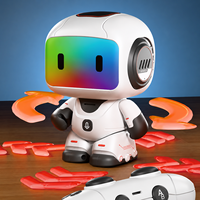 Robot interactif électrique CBYD, jouet enregistrable avec détection de mouvement, rechargeable, télécommandé, pour l'apprentissage précoce et la programmation