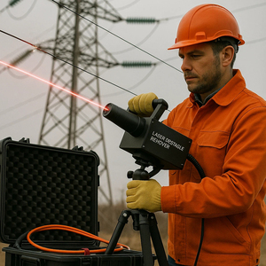 Désobstacleur laser à fibre portable 1000W pour l'entretien des lignes électriques et l'élagage des arbres - Product Image 1
