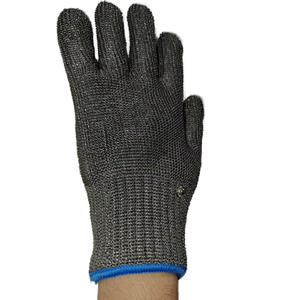 Yeni varış koruyucu eldiven seviye 9 Anti kesim paslanmaz çelik iş eldivenleri mutfak, istiridye Shucking, balık fileto işleme - Product Image 3