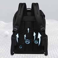 Sac à dos en jean unisexe HAOXIN 2025, nouvelle collection, résistant à l'usure, doublure en polyester, sac multifonctionnel pour ordinateur, grande capacité 20-35L