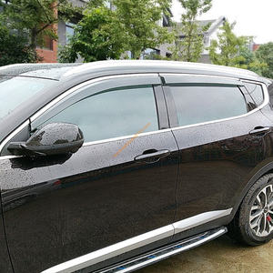 Nieuwe H6 Haval H6 2021 Accessoires Weer Schild Venster Vizieren Side Zon Rain Guard Vent Deflectors Injectie Chrome Trim - Product Image 4