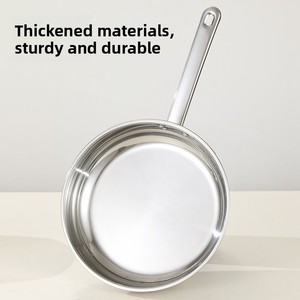 15 Parça Çok Satan 410 Paslanmaz Çelik Tencere Seti, Tencere Kapağı ve Paslanmaz Çelik İç Kaplamalı Tencereler, Ev Yemekleri İçin - Product Image 5