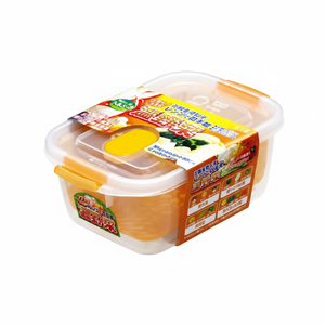 ภาชนะเก็บผักไมโครเวฟทรงสี่เหลี่ยม - Product Image 1