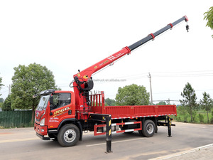 Grue télescopique Palfinger 7 tonnes, grue mobile montée sur camion FAW 4x2, grue montée sur camion - Product Image 6