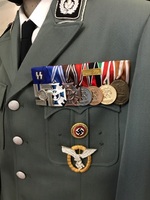 Médaille et ruban personnalisés, Croix de Fer, Récompense d'honneur, Barretas, Médaille en métal doré du Sud du Vietnam, du Portugal et de la France