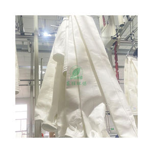 Sac filtrant anti-poussière en tissu non tissé aiguilleté en polyester, avec traitement au chaleur et calandrage, pour la filtration de la poussière de ciment et d'air - Product Image 4