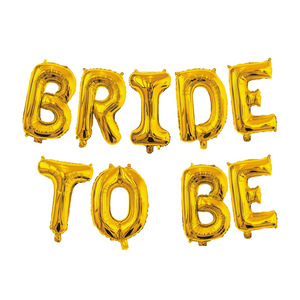 Matrimonio palloncino arco decorazioni per addio al celibato Set di palloncini per matrimoni sposa per essere Decor con forma di anello di diamanti per la festa - Product Image 2