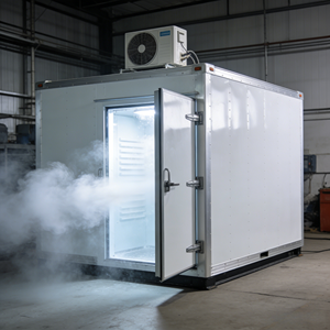 Chambre froide mobile de haute qualité en acier inoxydable avec panneaux sandwich et <span class=keywords><strong>compresseur</strong></span> Emerson - Product Image 6