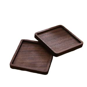 Direct Factory Supply Wooden Drink Coaster Handmade Wooden Glass Coaster for <b>Table</b> Protection and Home Decoration for Sale - Product Image 1