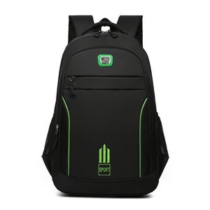 Men's <b>Backpack</b> <b>Large</b> Capacity Multi-Functional Breathable Business Travel Commuting Solid Color Water-Repellent Black - Product Image 4