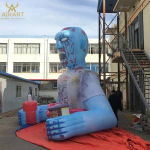 Fête <span class=keywords><strong>Musique</strong></span> Festival Décoration Gonflable Halloween Zombie Chiffres - Product Image 6