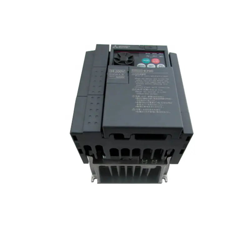 Input inverter 220v ke output 380v FR-ABR-H0.4K PLC