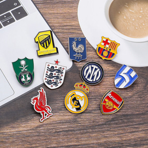 สำหรับเชลซี สำหรับอัล นาสเซอร์ อัล ฮิลาล ตราสัญลักษณ์ทีมฟุตบอล ป้ายพิมพ์ลาย เข็มกลัด เหรียญที่ระลึก กระเป๋า - Product Image 4