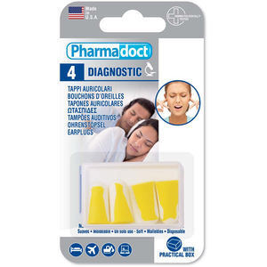 PHARMADOCT - Set di 4 Tappi per Orecchie - Product Image 1