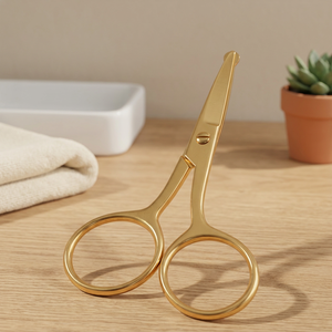 Professional Stainless Steel Curved Blade Cuticle Scissors Right-Handed Durable for Salon and Personal <b>Care</b> Use - Product Image 3
