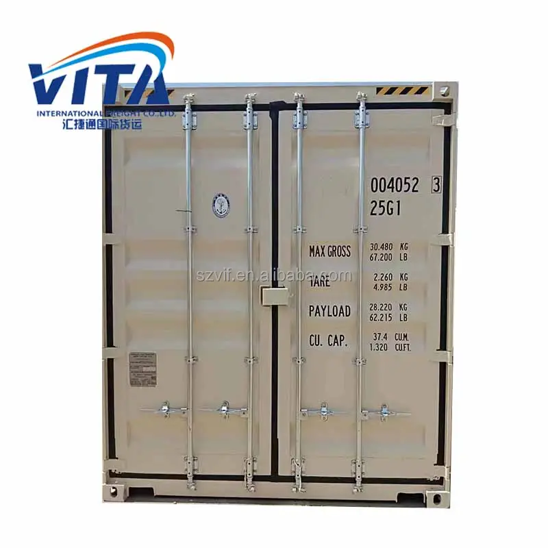 저렴한 20Ft 40Ft 40Hq 배송 컨테이너 판매 톈진 난샤 얀티안에서 태국 말레이시아 인도네시아