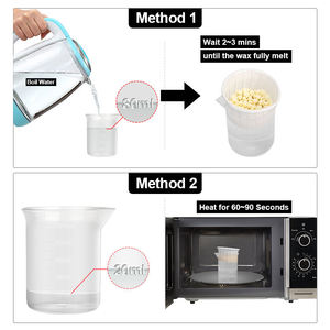 Kit d'épilation au cire pour le nez Lifestance pour hommes - Sûr, rapide et indolore avec chauffe-cire à la résine - Product Image 3