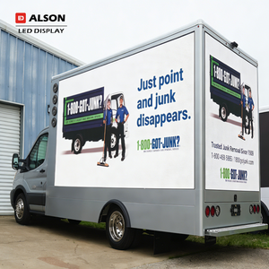 Camion publicitaire <span class=keywords><strong>mobile</strong></span> commercial intelligent personnalisable ALSON LED avec écran LED <span class=keywords><strong>pour</strong></span> la publicité sur véhicule - Product Image 1