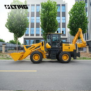 LTMG 2025 New Chinese Made Cheap 2.6 Ton 2.6 t Small Bucket Tooth <span class=keywords><strong>Bac</strong></span> Hoe Loader with Four-wheel Steering - Product Image 4