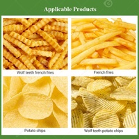 Fry Ship Manuel French Crisp Make Cook Machine Yam Chaîne de production de chips de patate douce à vendre Indien