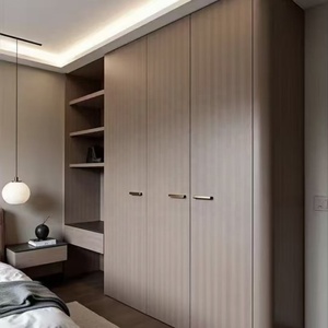 Armoire portable multifonctionnelle <span class=keywords><strong>pour</strong></span> enfants, armoire en <span class=keywords><strong>bois</strong></span> avec portes à charnières, meubles de maison, solution de rangement gain de place <span class=keywords><strong>pour</strong></span> la chambre - Product Image 3