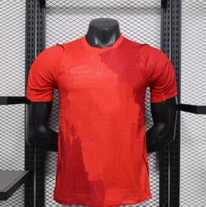 Новые футбольные формы сборной Канады 2026 года, последняя версия для болельщиков, 100% полиэстер, эластичные и быстросохнущие, с возможностью индивидуализации - Product Image 2