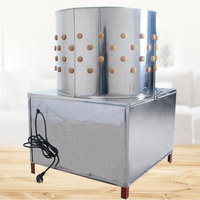 Machine à plumer la volaille en acier inoxydable, épileuse automatique de plumes de poulet pour abattoir et ferme