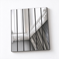 Offre Spéciale : Autocollants Muraux 3D Dorés en Acrylique Effet Miroir, Amovibles et Auto-Adhésifs, Décorations DIY pour la Maison, le Salon et la Chambre à Coucher