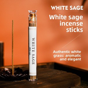 Bâtons d'encens en cèdre et <span class=keywords><strong>sauge</strong></span> <span class=keywords><strong>blanche</strong></span> de Californie pour la purification de l'air, à base de plantes naturelles, pour usage intérieur, produit authentique de Chine - Product Image 3