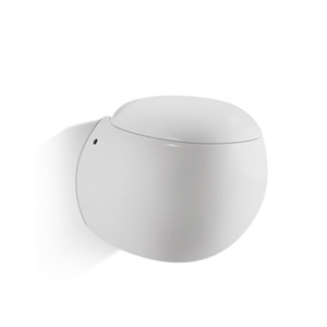 <span class=keywords><strong>Cuvette</strong></span> de toilette murale moderne en céramique en forme <span class=keywords><strong>d</strong></span>'œuf Réservoir <span class=keywords><strong>d</strong></span>'<span class=keywords><strong>eau</strong></span> caché <span class=keywords><strong>pour</strong></span> les hôtels - Product Image 2