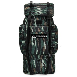 Gtsgear 110L เป้เหล็กรูปตัวยู, กระเป๋าเป้สะพายหลังแบบมีซิปความจุขนาดใหญ่สำหรับตั้งแคมป์กลางแจ้งเดินป่าท่องเที่ยวยามว่าง - Product Image 5