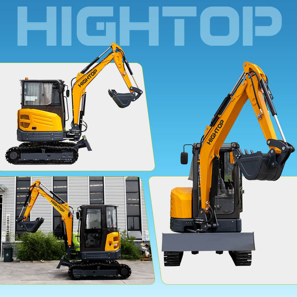 Hot Sale 1Ton 2Ton 3Ton Mini Excavator CE EPA ISO Hydraulic Crawler ...