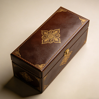 Boîte à vin en cuir personnalisée, boîte cadeau de luxe pour bouteille de vin, bouteille de whisky, boîte à verres