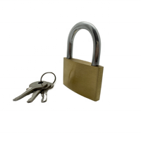Cadenas solides en laiton de type mince bon marché antivol anti-coupure fabricant de cadenas de 40mm en Chine