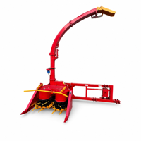 Moissonneuse-broyeuse de maïs ensilé hydraulique entièrement automatique à entraînement par engrenages, multi-rangs, 8 lames, largeur de travail 1400 mm, robuste et haute performance