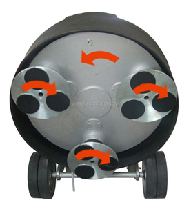 Pulidora de Pisos Planetaria ASL650-T8 de 25.6 Pulgadas, 9 Cabezales, 10HP, Velocidad Variable - Product Image 6