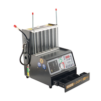 Hauvrex 6 cylindres nettoyeur et testeur d'injecteur à ultrasons Dynojet P6 atelier Machine essentielle PIEZO & GDI Test des modes de travail