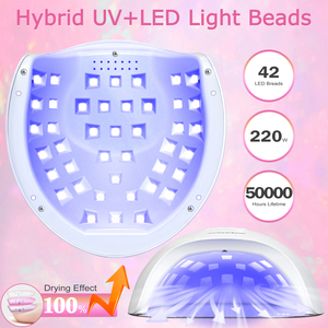 Móng tay <span class=keywords><strong>UV</strong></span> đèn móng gel sơn móng tay 76W <span class=keywords><strong>UV</strong></span> ánh sáng chuyên nghiệp dẫn Máy sấy móng tay với cơ sở kim loại - Product Image 4