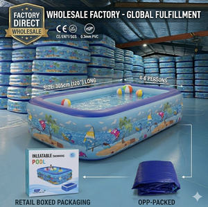 Piscina Inflable <span class=keywords><strong>de</strong></span> PVC Ecológica con Kits <span class=keywords><strong>de</strong></span> Reparación para Niños y Adultos, Uso en Exteriores - Product Image 3