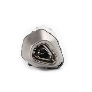 Tubo de Escape Hexagonal para Motocicleta con Revestimiento de Titanio Personalizado, Apto para Modificación de Accesorios de Silenciador Huanglong 600 - Product Image 4