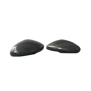 Car Accessories Real Dry Carbon Fiber Side Mirror Cover For Ford Mustang Mach-E 2021up