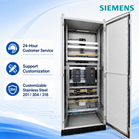 Panneau de commande VFD en acier inoxydable 201/304/316 sur mesure, directement de l'usine, commandes industrielles avec pièces Siemens pour le mélange