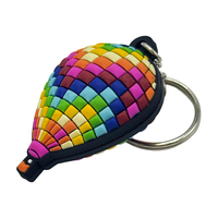 Llavero Promocional Personalizado de PVC Suave 2D, Ecológico, Impreso por Transferencia Térmica, Tamaño Personalizado, Color Sólido Pantone, Directo de Fábrica