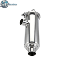 Filtre à angle soudé SS304 SS316L pour système de refroidissement liquide de centre de données