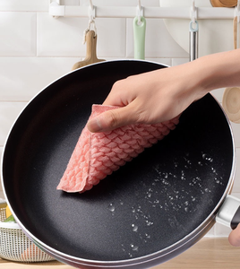 Vente en gros usine : Chiffon de <span class=keywords><strong>cuisine</strong></span> dégraissant, Brosse à huile anti-adhésive, Brosse à casseroles, Chiffon à vaisselle, Tampon à récurer facile à nettoyer - Product Image 4